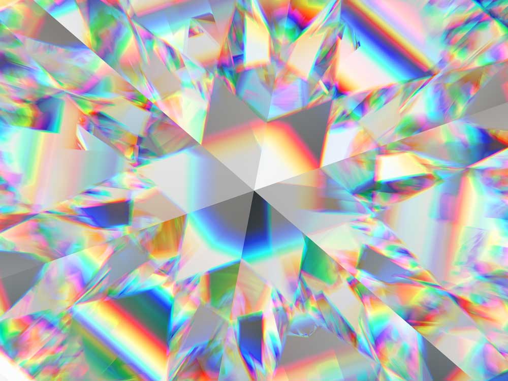 Diamond facets