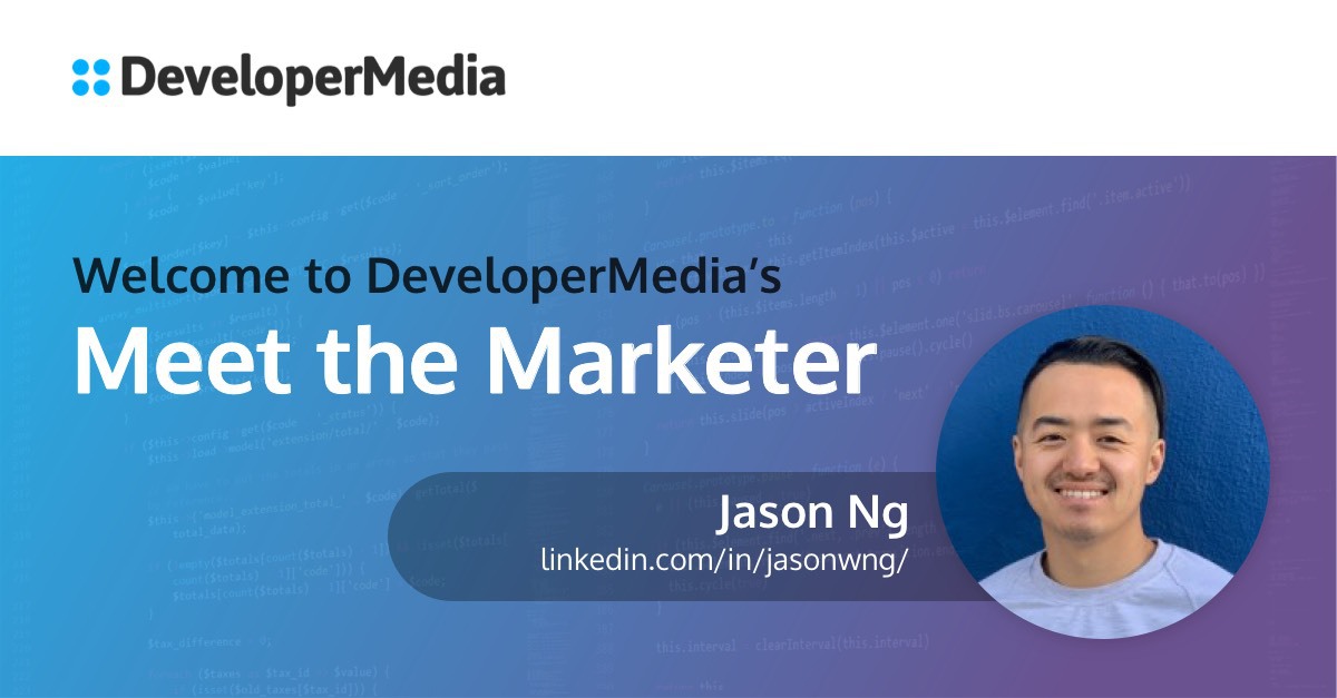 Jason Ng, Sr. Digital Marketing Manager at Redis.
